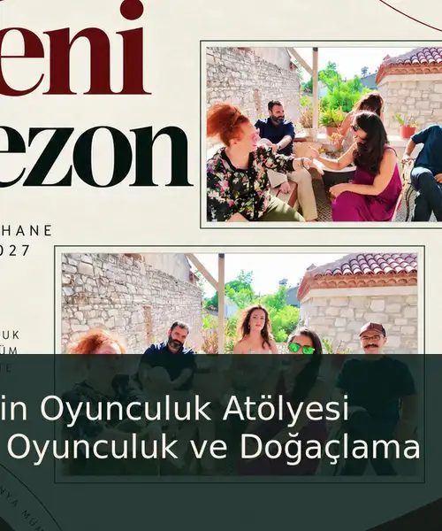 Yetişkin Oyunculuk Atölyesi - 8 Ay / 32 Hafta Eğitim Dönemi