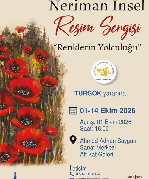 “Renklerin Yolculuğu” Neriman İnsel Resim Sergisi
