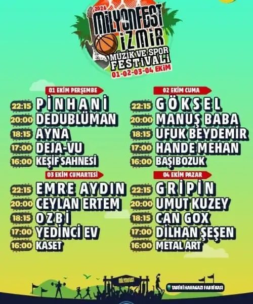 Milyonfest İzmir - 2026