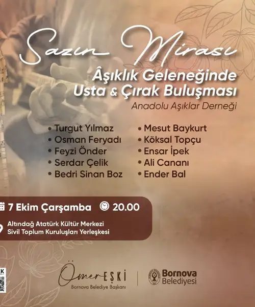 Aşıklar Geleneğinde Usta & Çırak Buluşması