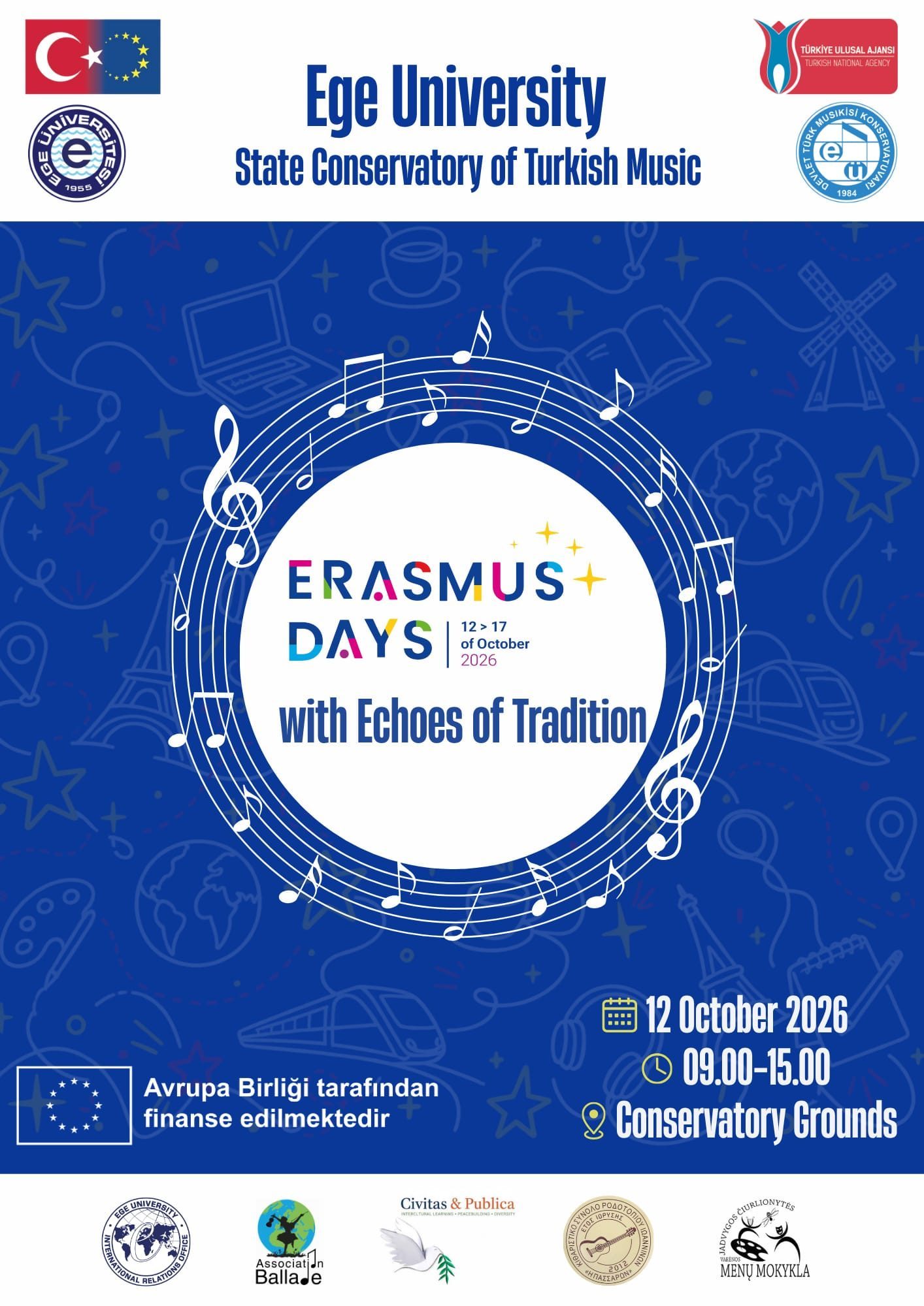 Ersamus+ | Echoes of Tradition - Geleneğin Yankıları (07-14 Ekim 2026)