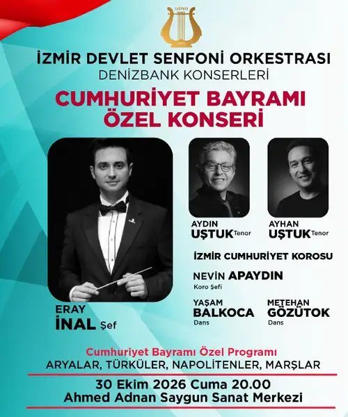 İzdso Konser " Cumhuriyet bayramı özel Konseri"