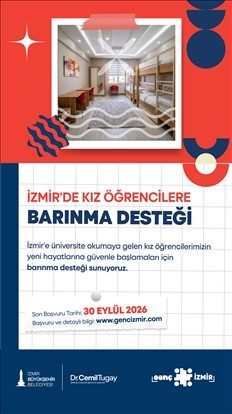 İzmir Büyükşehir Belediyesi, Kız Öğrencilere Uygun Fiyatlı Barınma İmkânı Sunuyor